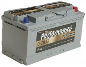 Hepsi Akü 100AH 850CCA Düz Kutup L5 Max Performance Gold