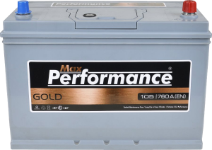 Hepsi Akü  105AH Düz Kutup Max Performance Gold