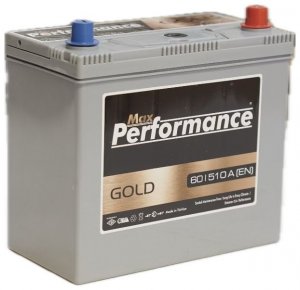 Hepsi Akü  60AH 510CCA Ters Kutup NS60 Max Performance Gold